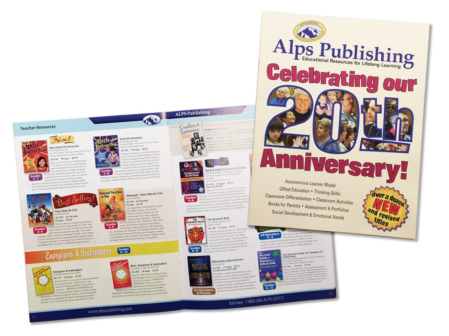 This catalog features all the books offered by this independent publishing company from a variety of authors.