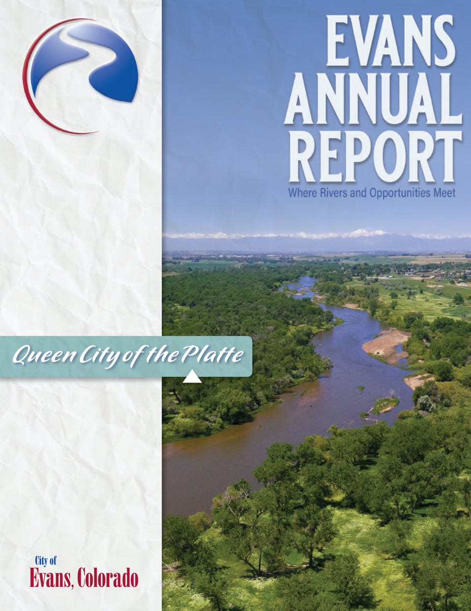 This is the annual report for the City of Evans. Anvil Graphics did all the design and layout for this multipage brochure. We also do catalogs, postcards and direct mail. EDDM.