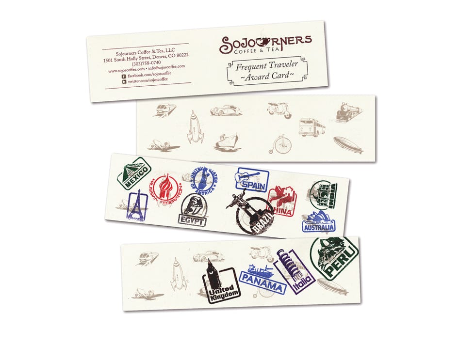 Anvil Graphics designed and printed the folding card which fits in your wallet. We also made the designs for the rubber stamps.